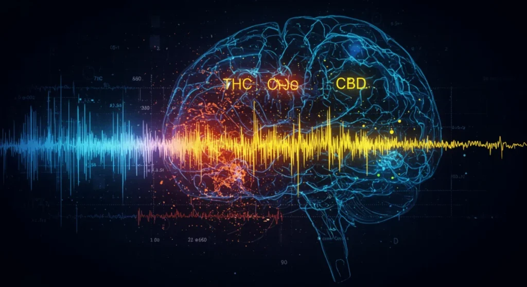 THC e CBD: Análise Comparativa da Atividade Cerebral por EEG