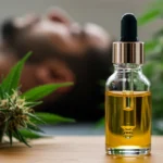 Óleo de Cannabis para Ansiedade: Dosagem Ideal para Brasileiros em 2025 Frasco de óleo de cannabis com conta-gotas, simbolizando o tratamento da ansiedade.