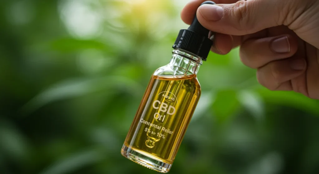 Guia prático: Como escolher o óleo de CBD para ansiedade (5% a 10%)