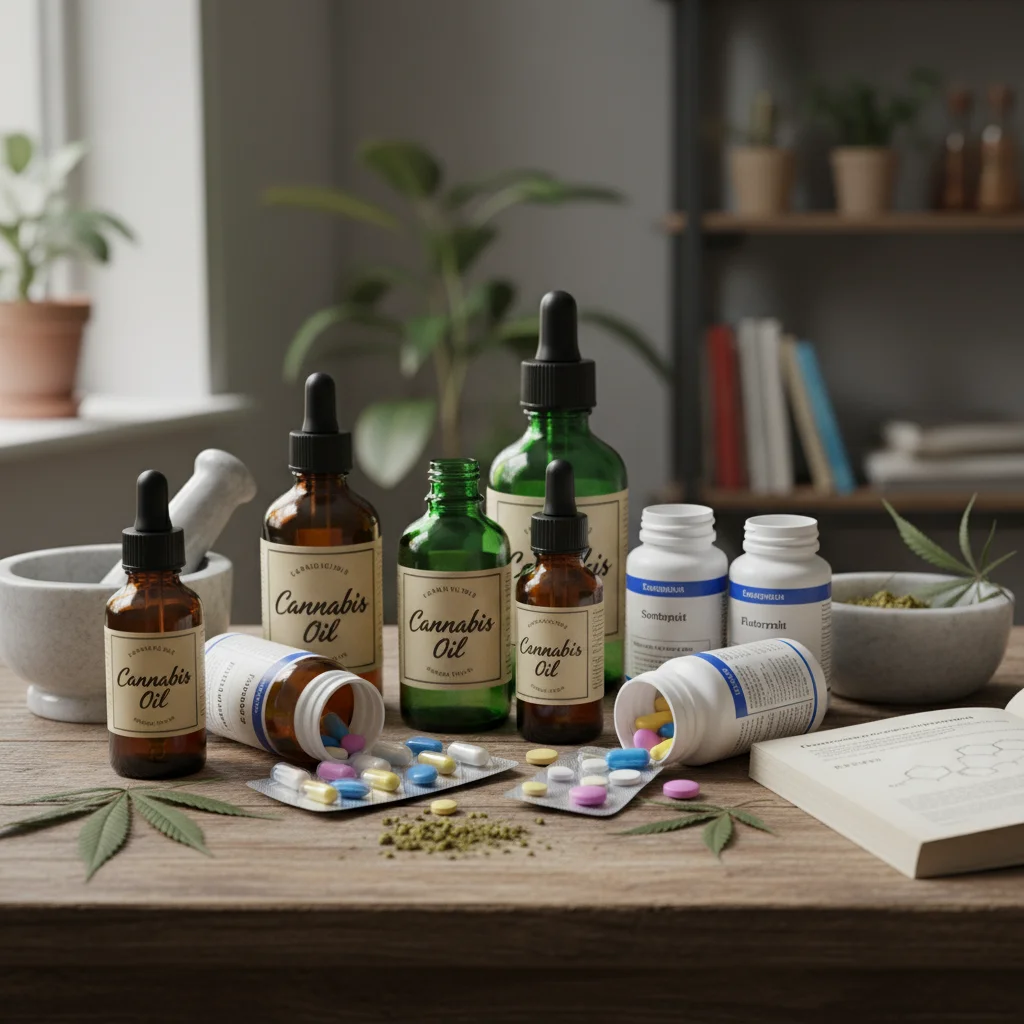 Guia atualizado: Interação do óleo de cannabis com antidepressivos – o que você precisa saber em 2025
