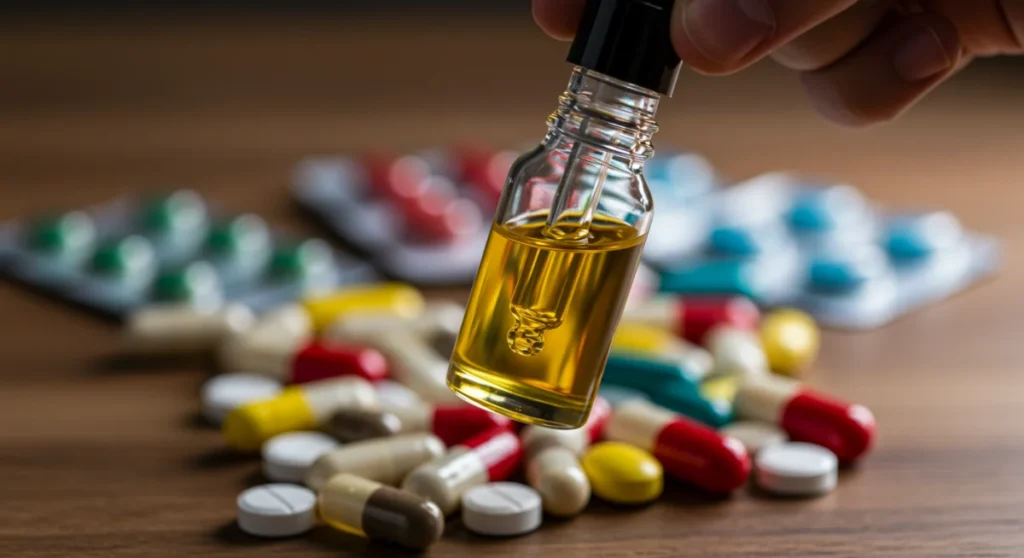 Óleo de Cannabis: 5 Interações Medicamentosas Cruciais em 2025