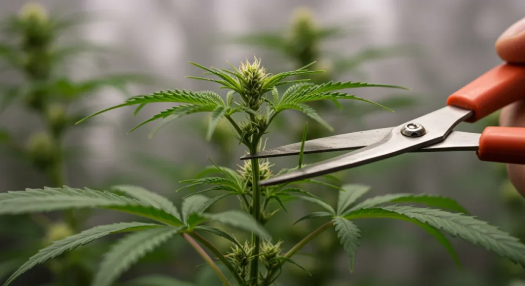 Podas na Cannabis: Dobre sua Colheita em 6 Meses